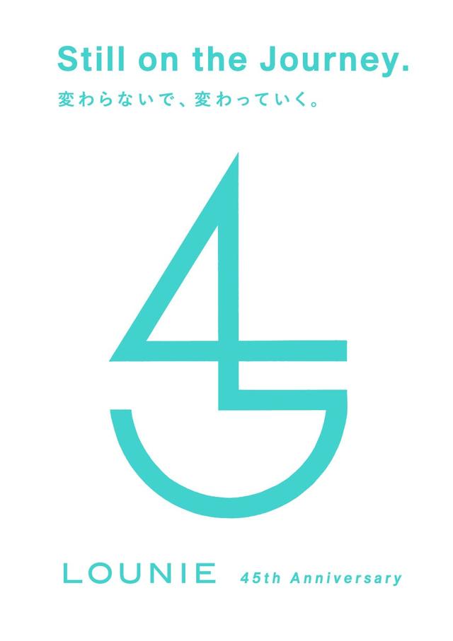 画像2: グラフィックデザイナー・小林一毅氏による45周年記念ロゴ、記念グラフィックが入ったスペシャルアイテム展開
