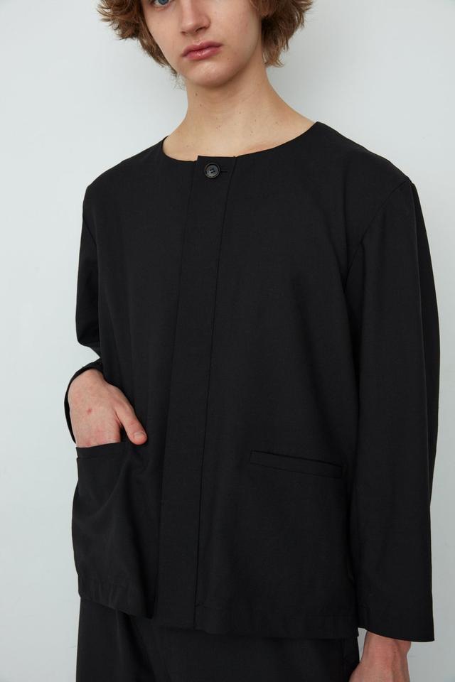 画像: ウールトロピカルシャツジャケット（4万3000円）