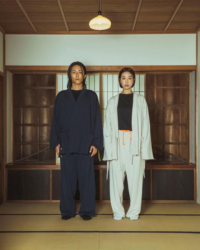 画像: J+RELAX ＝ SOME WAY（スウェット作務衣）