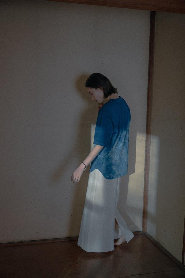 画像: 藍霞（藍染）