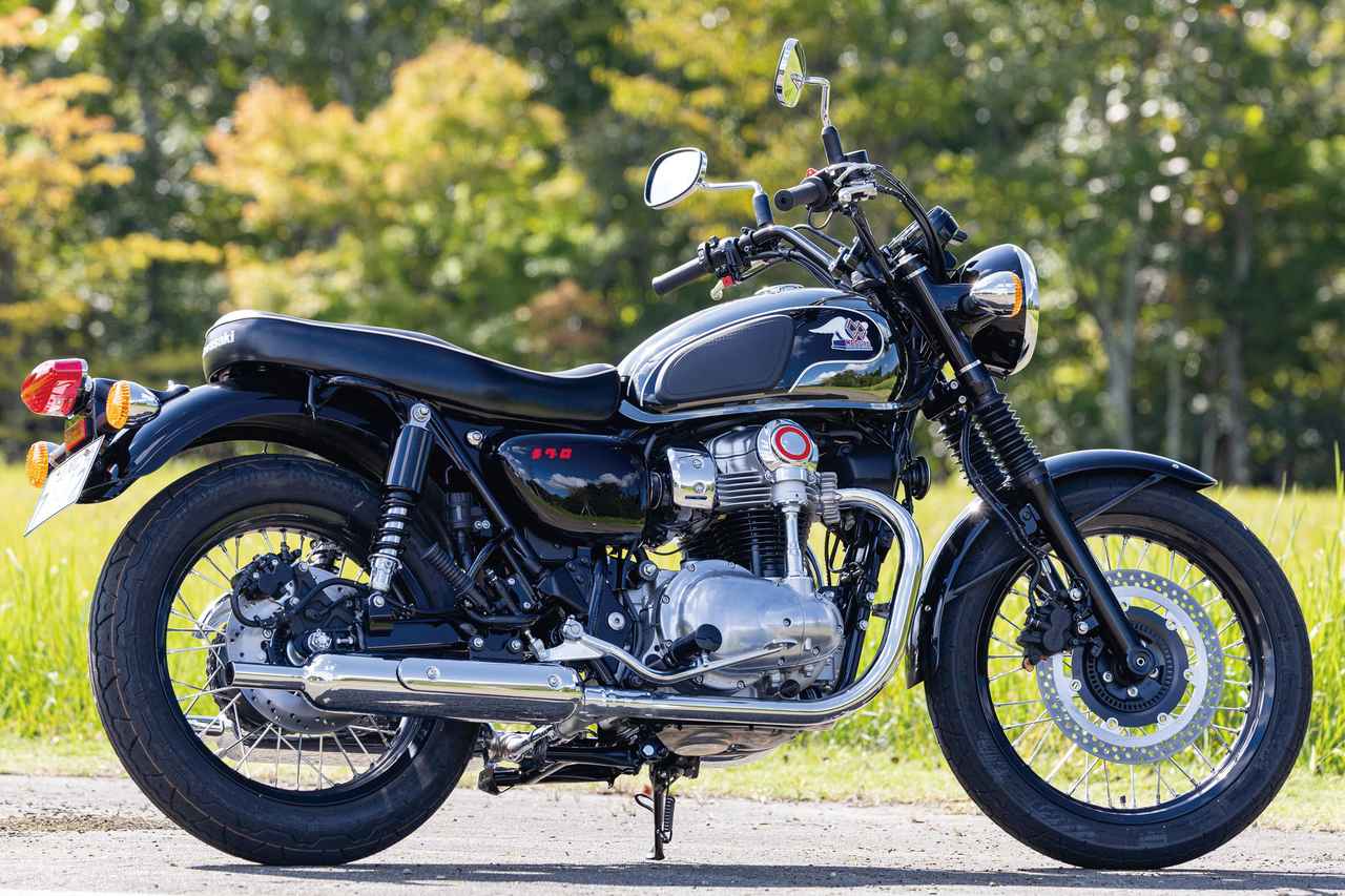画像: 1960年代のモーターサイクルが持つ、飽きることのない美しさやメグロブランドならではの高級感をしっかり備えているのが魅力です。
