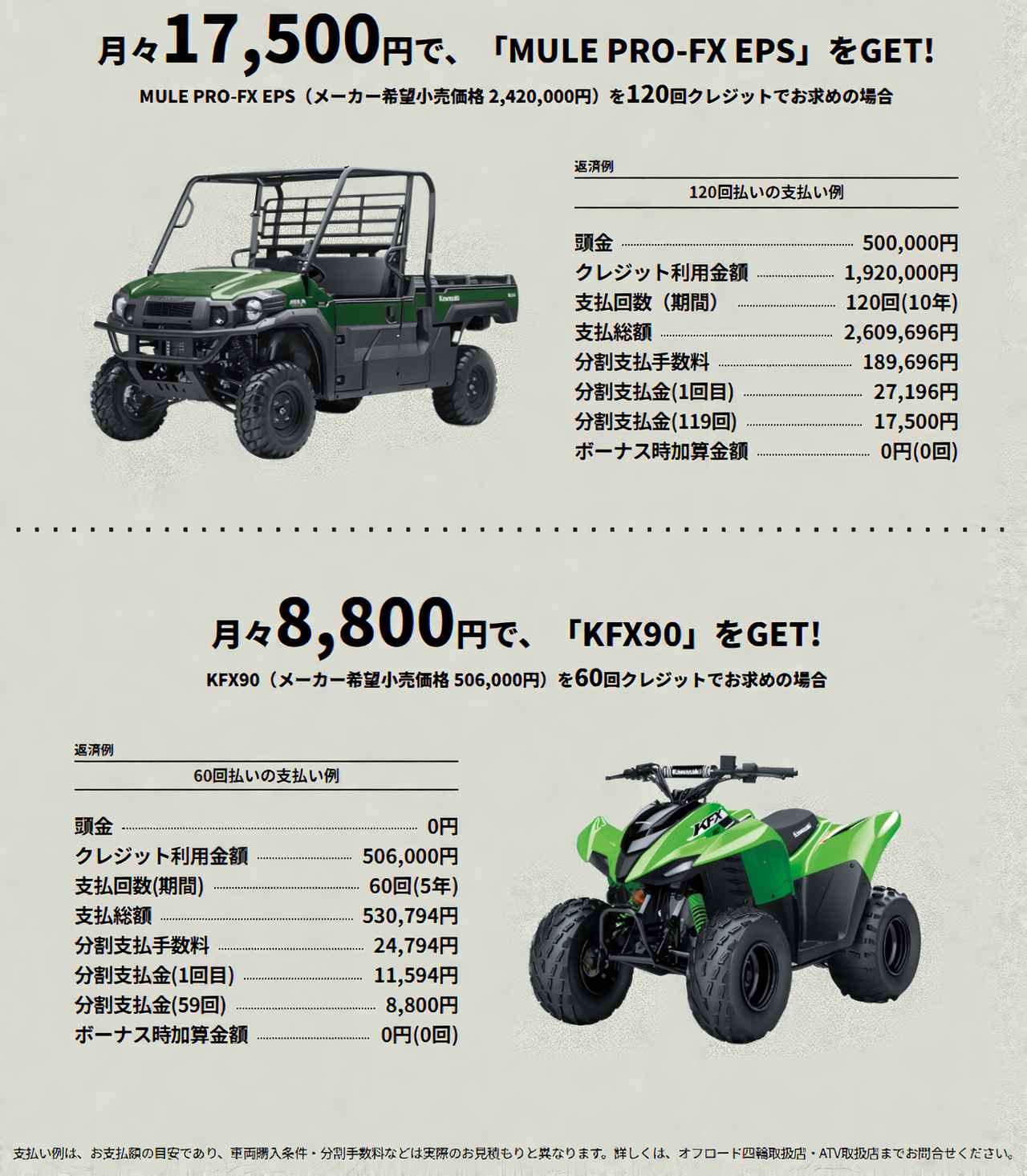 画像2: 低金利1.9%! オフロード四輪車で新たな冒険を始めよう