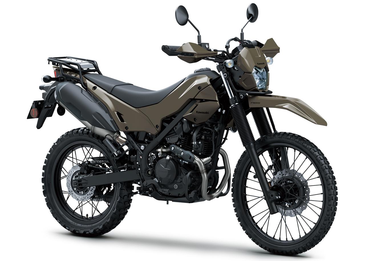画像: Kawasaki KLX230 DF 2026年モデル 総排気量：232cc エンジン形式：空冷4ストロークSOHC2バルブ単気筒 シート高：845mm 車両重量：137kg 発売日：2025年9月15日（月） 税込価格：68万2000円