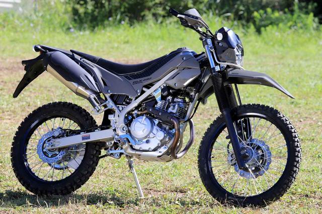 画像: Kawasaki KLX230 SHERPA 排気量：232cc シート高：845mm