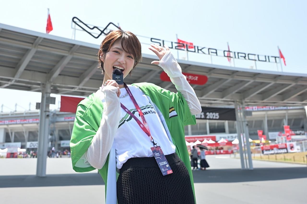 画像1: 鈴鹿8耐の熱狂を若月佑美さんが体感！ YouTube動画も要チェック