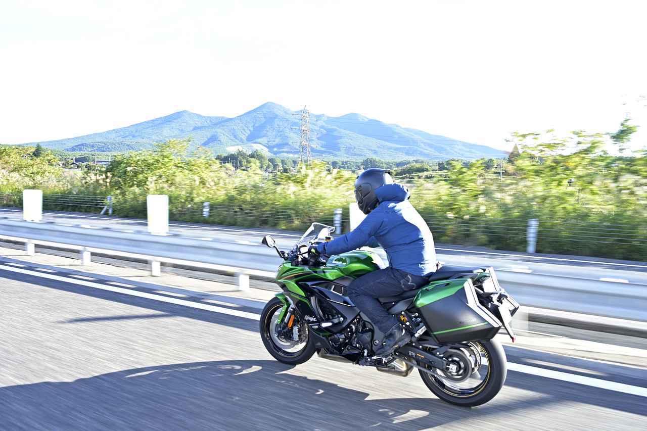 画像: ▲八ヶ岳がくっきりと見えた。夏場はなかなか見られない。涼しくなり空気が澄んできた。