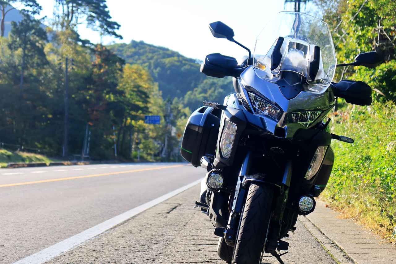 画像1: ▲会場近くの国道17号線。