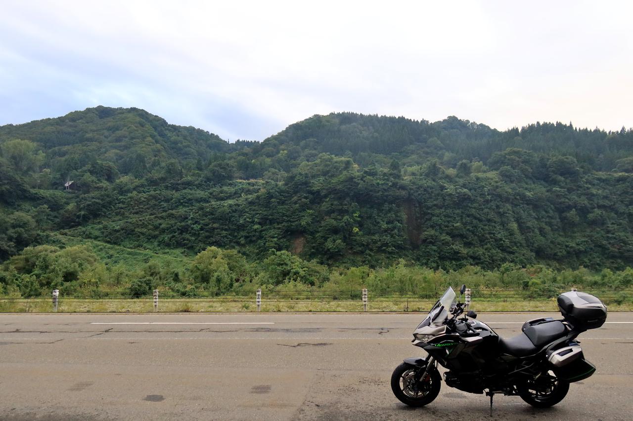 画像1: VERSYSでの一般道走行