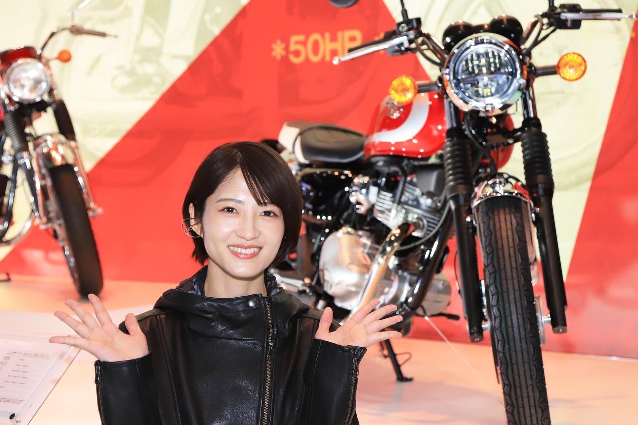 画像38: 新型「Z900RS」シリーズを世界初公開! Japan Mobility Show 2025のカワサキブースは見どころ満載|若月佑美さんはいち早く初公開モデルにタッチ