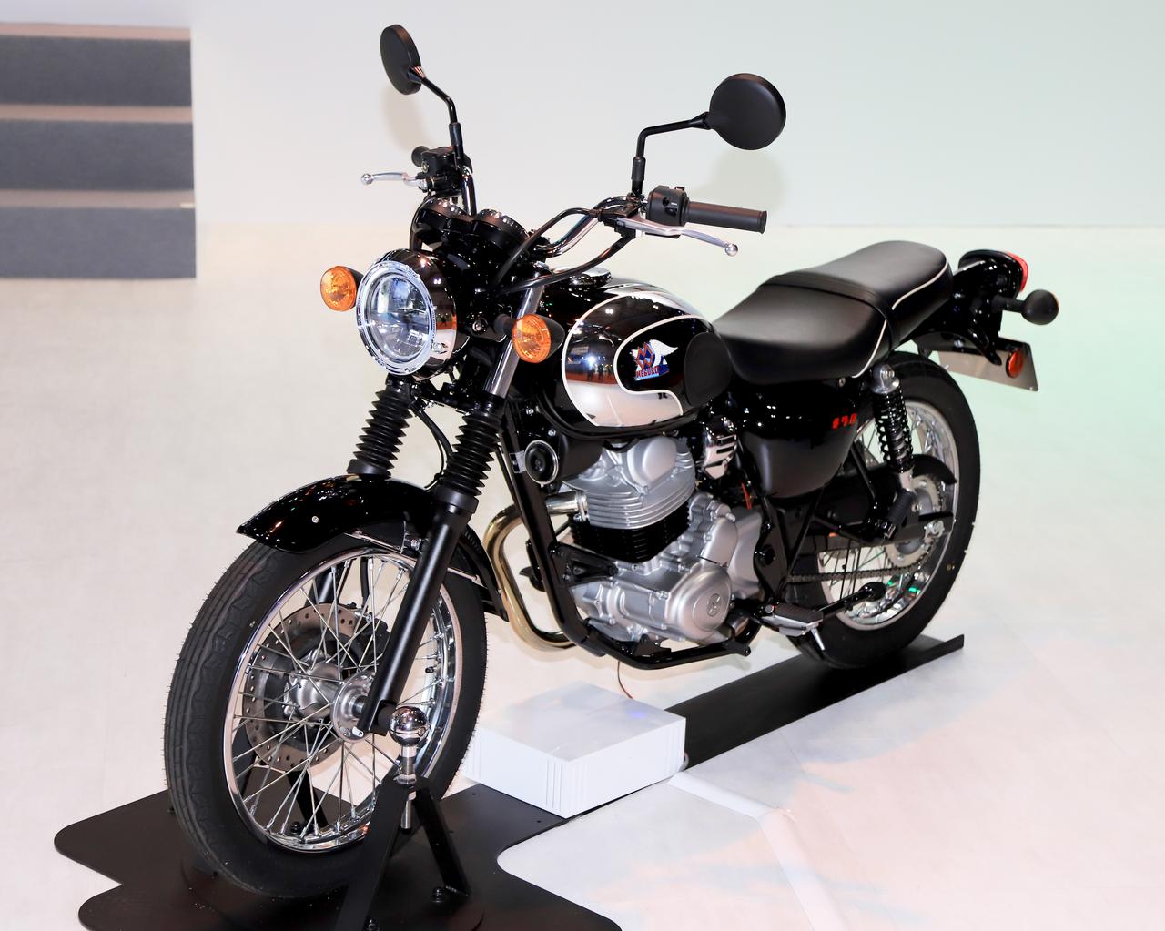 画像: MEGURO S1 国内販売モデル メーカー希望小売価格:742,500円(本体価格675,000円、消費税67,500円) 「MEGURO K3」に続く復刻「メグロ」ブランド第2弾として、2024年11月に販売開始。クラシカルなスタイリングとともに、排気量232ccの空冷単気筒エンジンを搭載し、軽量で扱いやすいことも特長。モーターサイクルの純粋な魅力を多くの人が安心して楽しめる一台です。 ▶▶▶MEGURO S1の詳細はこちら