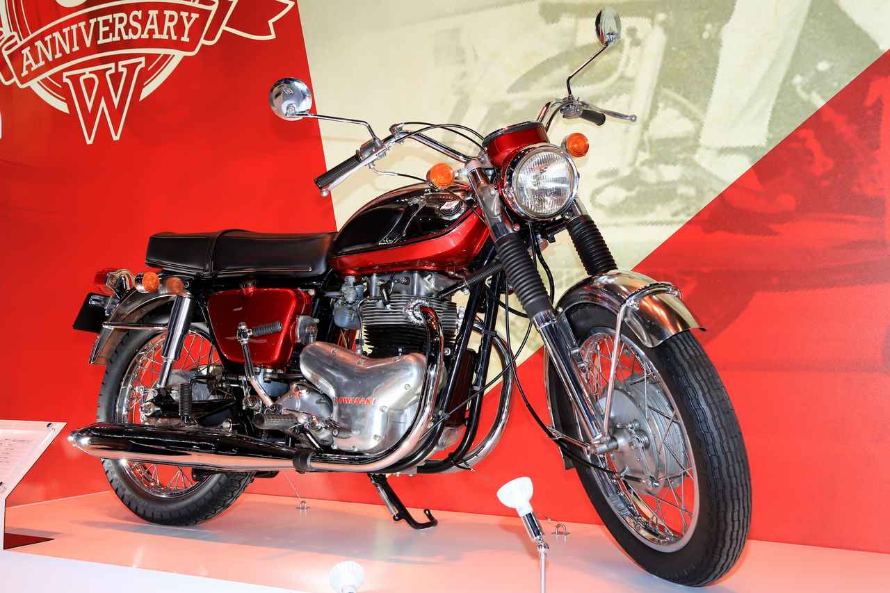 画像: 650-W1 歴史車/1965年発表