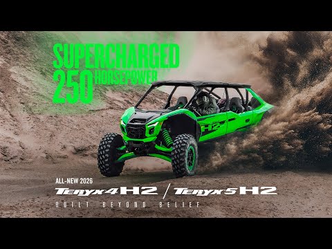 画像: The All-New 2026 Kawasaki Teryx4 H2 / Teryx5 H2 | Official Video www.youtube.com