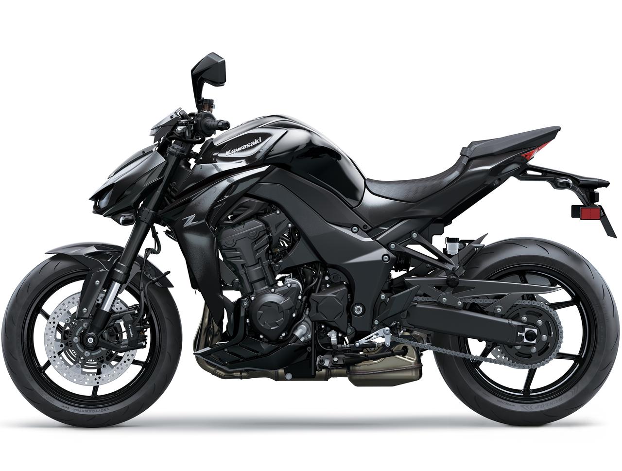 画像4: Kawasaki Z1100 2026年モデル カラー：エボニー×メタリックカーボングレー 発売予定時期：2026年2月 税込価格：158万4000円