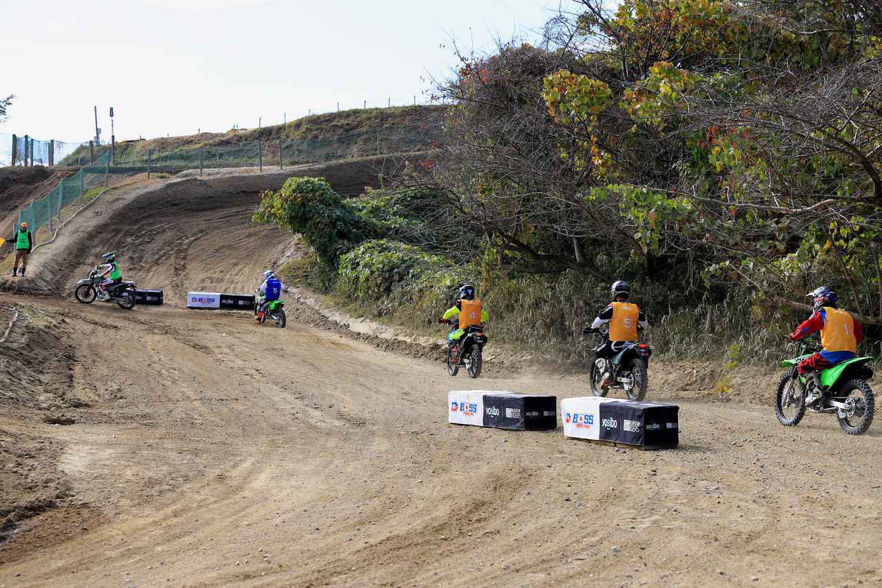 画像2: ▲試乗車はKLX230R S、KLX230 SHERPA、KLX230 SHERPA S、KLX140R Lの4台でした。