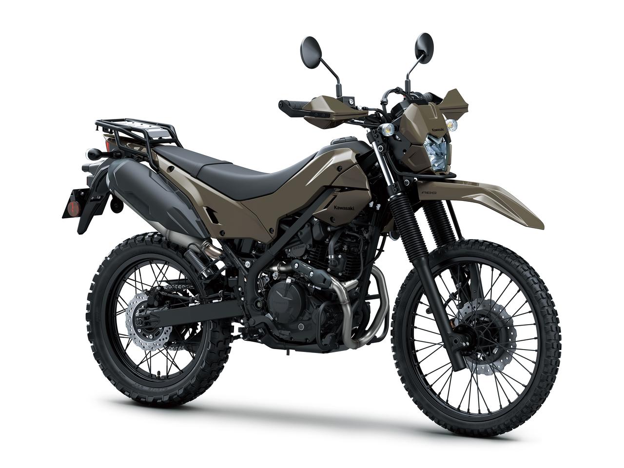 画像: Kawasaki KLX230 DF 2026年モデル 総排気量：232cc エンジン形式：空冷4ストロークSOHC2バルブ単気筒 シート高：845mm 車両重量：137kg 発売日：2025年9月15日 税込価格：68万2000円
