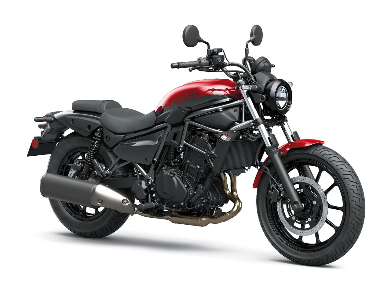 画像: Kawasaki ELIMINATOR PLAZA EDITION 2026年モデル 総排気量：398cc エンジン形式：水冷4ストロークDOHC4バルブ並列2気筒 シート高：735mm 車両重量：178kg 発売日：2025年7月15日 税込価格：91万3000円