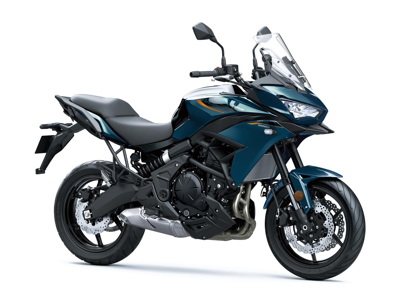 画像: Kawasaki VERSYS 650 2026年モデル 総排気量:649cc エンジン形式:水冷4ストロークDOHC4バルブ並列2気筒 シート高:845mm 車両重量:219kg 発売日:2025年9月27日 税込価格:116万6000円