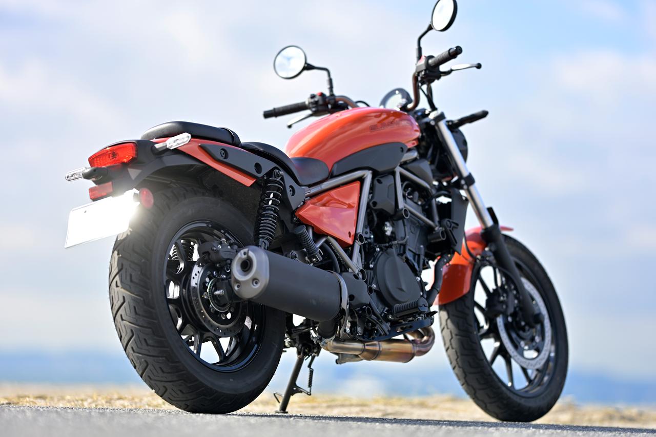 画像: ▲リアビューも美しいELIMINATOR。お気に入りの角度を探すのも楽しかったです。