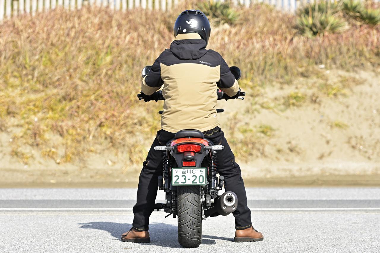 画像1: シート高:735mm ライダーの身長・体重:175cm・70kg