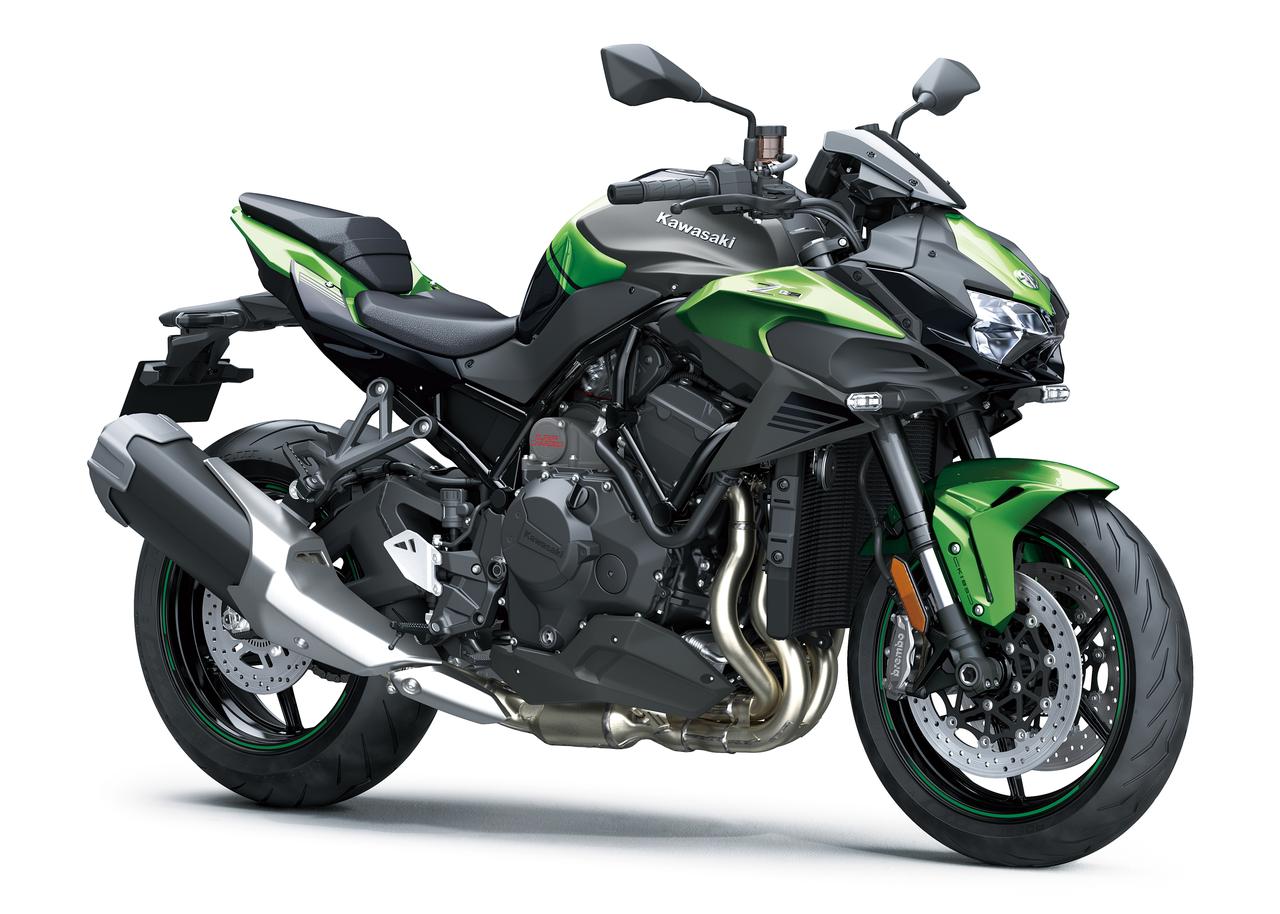 画像: Kawasaki Z H2 2025年モデル 総排気量：998cc エンジン形式：水冷4ストロークDOHC4バルブ並列4気筒 シート高：830mm 車両重量：240kg 発売日：2024年9月15日 税込価格：205万7000円