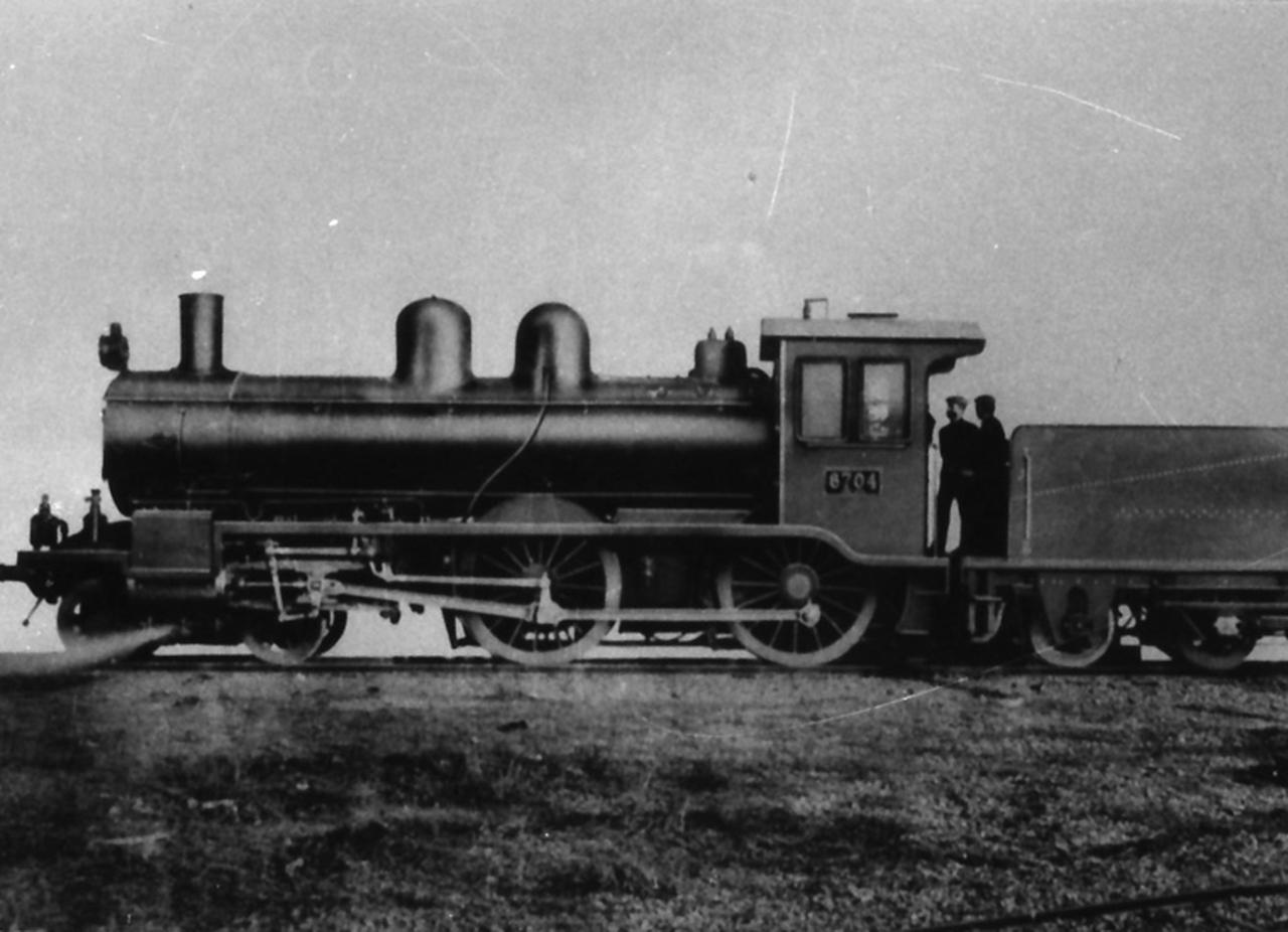 画像: 1911年（明治45年） 国産化第1号蒸気機関車が完成