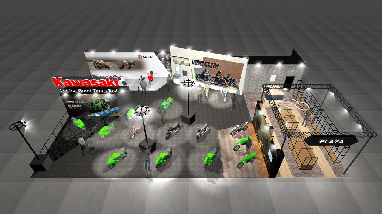 画像: 世界初公開モデルが会場に⁉ Ninja ZX-4Rの心臓をもつ新機種を展示