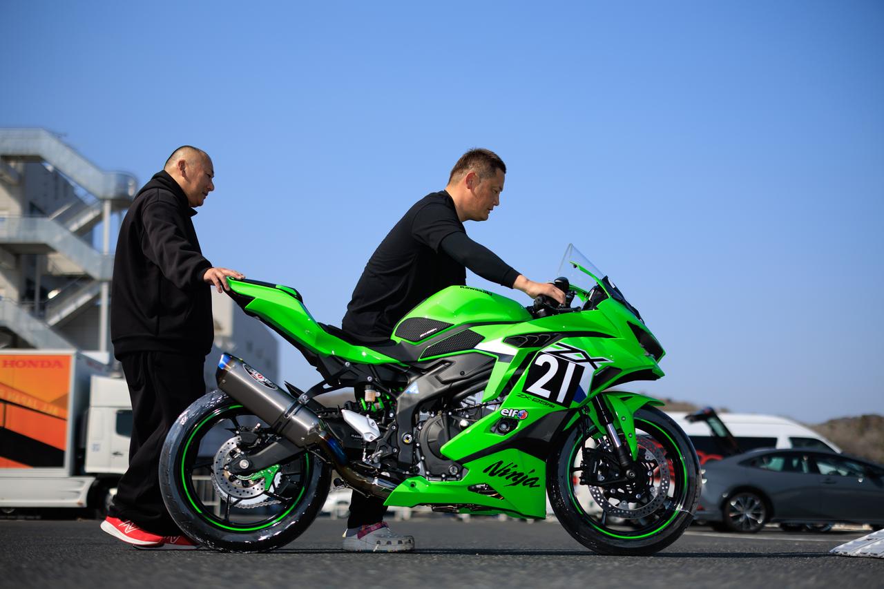 画像: カワサキ正規取扱店のサポートと、温かい応援が背中を押す