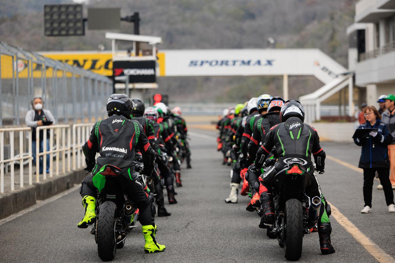 画像2: 初参加が3割！レース結果よりも“楽しさ”が主役のNinja Team Green Cup 2026が岡山国際サーキットで開幕