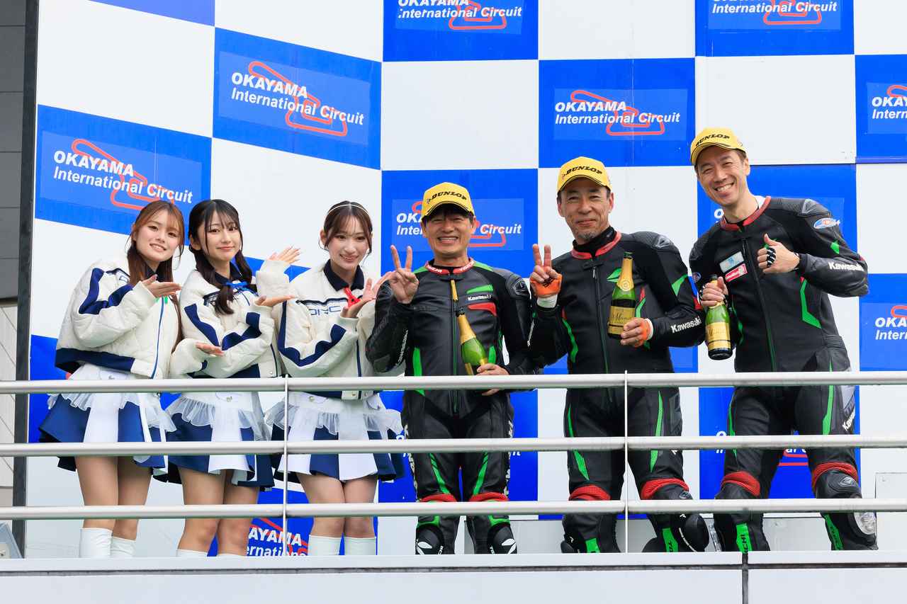 画像1: 初参加が3割！レース結果よりも“楽しさ”が主役のNinja Team Green Cup 2026が岡山国際サーキットで開幕