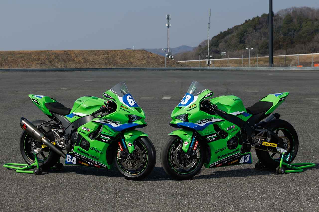 画像1: ▶マシンは空力性能が大幅アップした新型Ninja ZX-10R