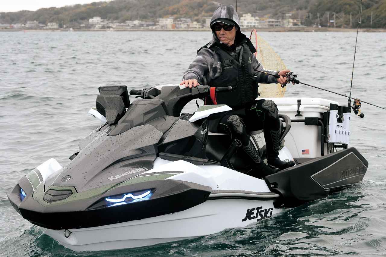 新型「JET SKI ULTRA160LX-S ANGLER」試乗レポート｜フィッシング特化