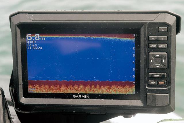 画像2: ▲ソナー画面