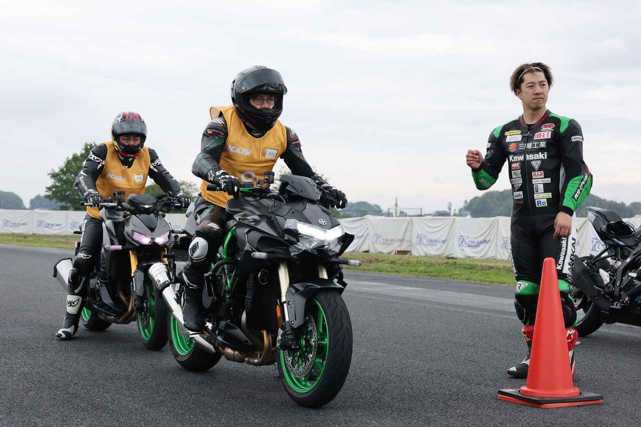 画像5: プロライダーがマンツーマンで指導！「KAZE Let's RIDE オンロード」が筑波サーキットで開催【イベントレポート】