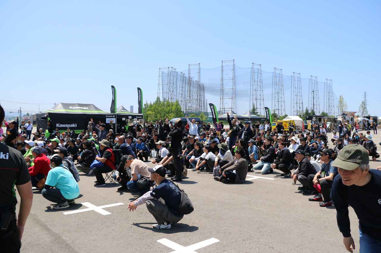 画像2: ▲最後は恒例のじゃんけん大会! 参加者が多く、熾烈な戦いを極めていました。
