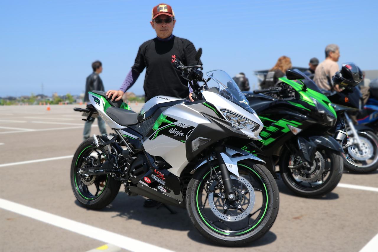 画像: Hiroさん（石川県）／愛車：Ninja e-1（2025年）  ▶▶▶Ninja e-1｜製品ページはこちら