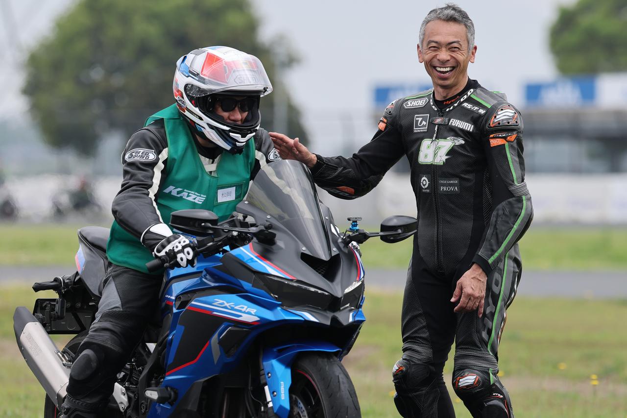 画像2: プロライダーがマンツーマンで指導！「KAZE Let's RIDE オンロード」が筑波サーキットで開催【イベントレポート】