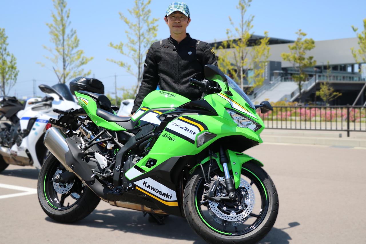 画像: ブッチさん（石川県）／愛車：Ninja ZX-4RR KRT EDITION（2025年）  ▶▶▶Ninja ZX-4R｜製品ページはこちら