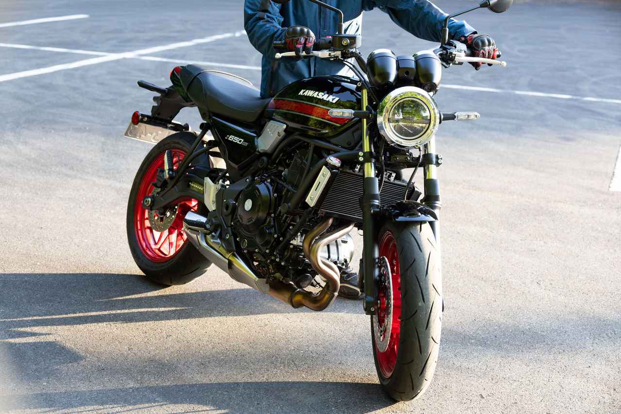 画像2: “大型”を感じさせない軽量な車体と快適なポジション