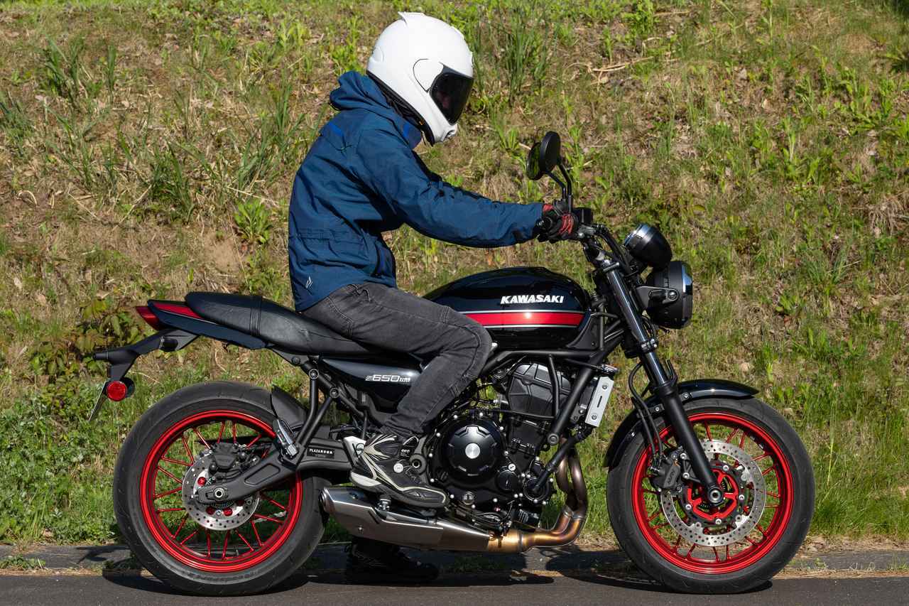 画像3: “大型”を感じさせない軽量な車体と快適なポジション