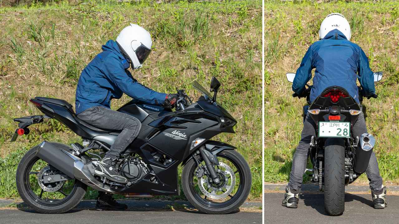 画像: ライダー：175cm／シート高：785mm