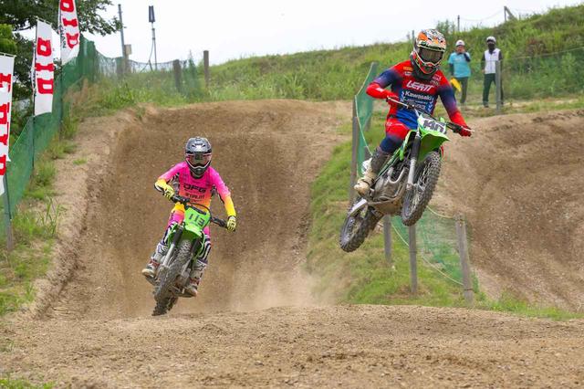 画像: モトクロスのファンレースに能塚選手が参戦！ 相棒はKLX140R L