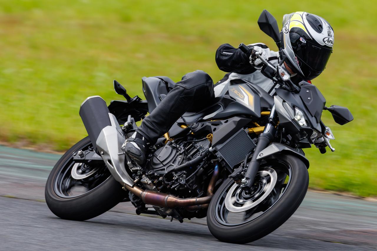 画像2: Z500:わずか53ccの差が生む、明確なゆとりと扱いやすさ