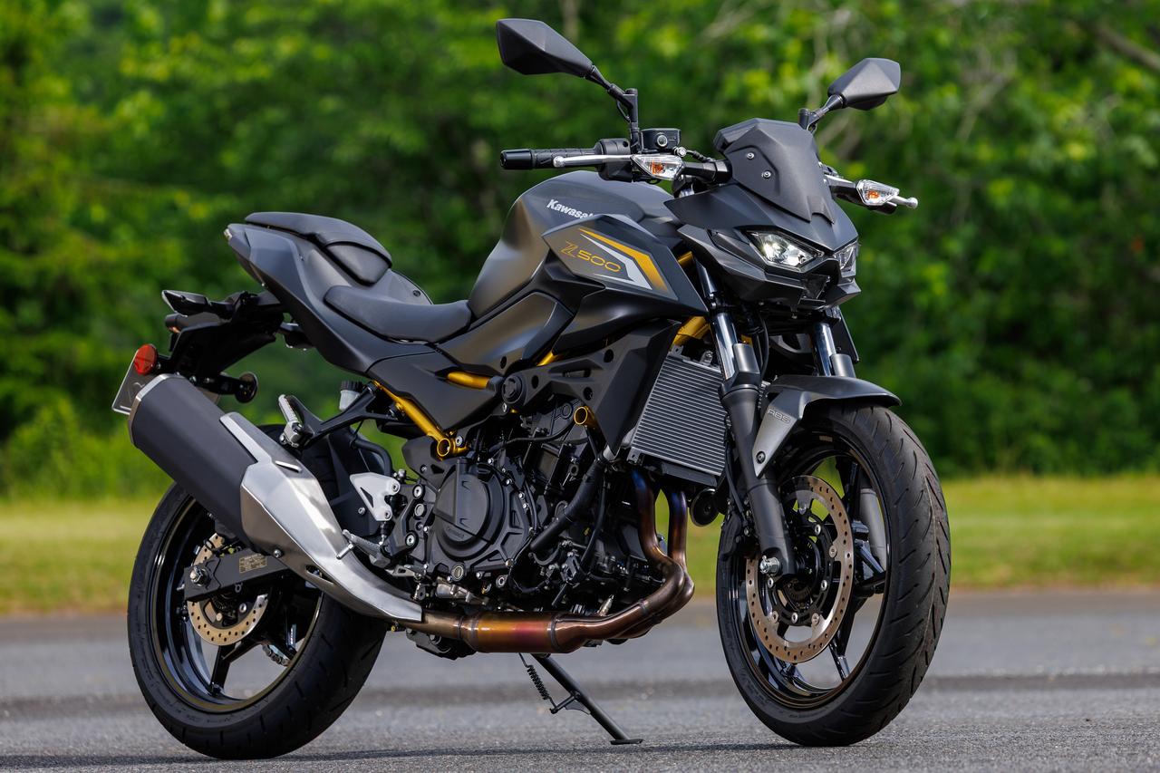 画像: Kawasaki Z500 2026年モデル 総排気量:451cc エンジン形式:水冷4ストロークDOHC4バルブ並列2気筒 シート高:785mm 車両重量:167kg 発売日:2026年2月28日 税込価格:84万7000円 ▶▶▶車両情報の詳細はこちら
