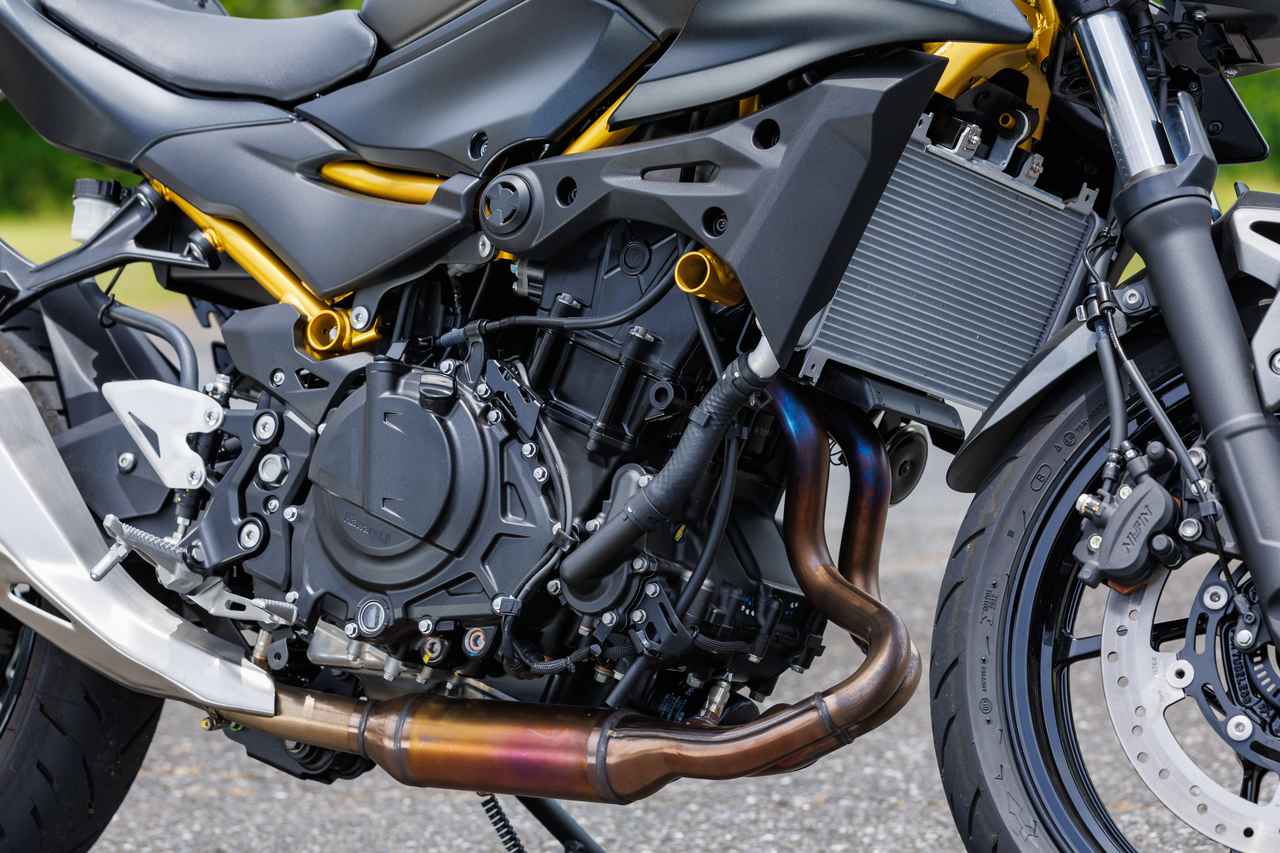 画像3: Z500:わずか53ccの差が生む、明確なゆとりと扱いやすさ