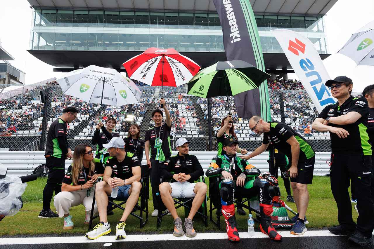 画像1: カワサキ勢最上位の総合13位を獲得した Kawasaki Webike Trickstar Kaedear