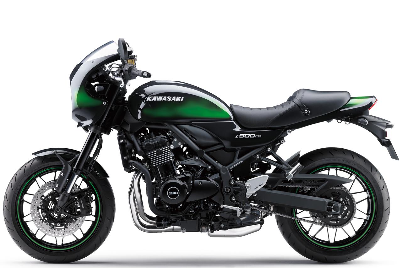 画像3: Z900RS CAFE：エボニー×キャンディライムグリーン