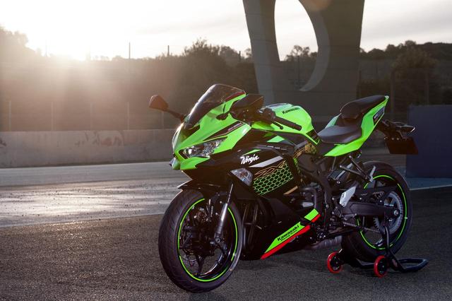 画像: ▲Ninja ZX-25R KRT EDITION(2021年モデル)