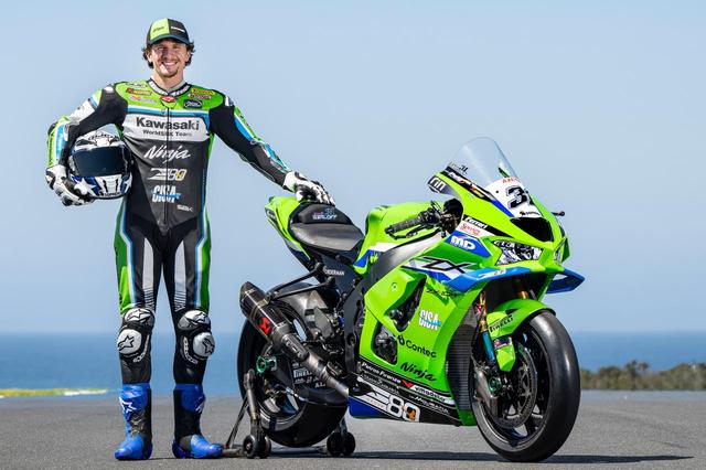 画像: スーパーバイク世界選手権をNinja ZX-10RRで戦う「Kawasaki WorldSBK Team」のギャレット・ガーロフ選手(アメリカ)