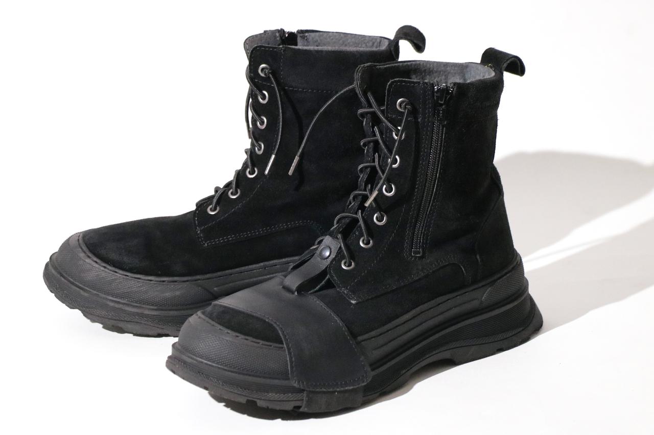 画像: Kawasaki PLAZA Apparel カワサキ ライディングスニーカー(シフトガード付き) カラー:ブラック(NEW)、グレー、ブラウン サイズ:23.0cm~28.0cm (0.5cm単位) 素材:アッパー/牛スウェード・インソール/豚革・底材/POOCH厚底モールドソール 税込価格:2万8600円(ブラック) ※グレー・ブラウンは、税込価格2万7676円