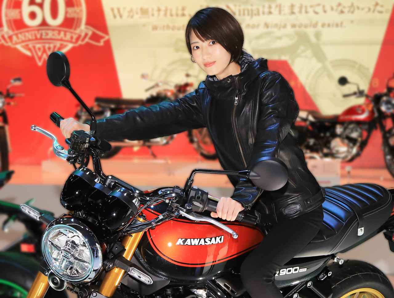 画像: 新型「Z900RS」シリーズを世界初公開！ Japan Mobility Show 2025のカワサキブースは見どころ満載｜若月佑美さんはいち早く初公開モデルにタッチ - Kawasaki Good Times Journal